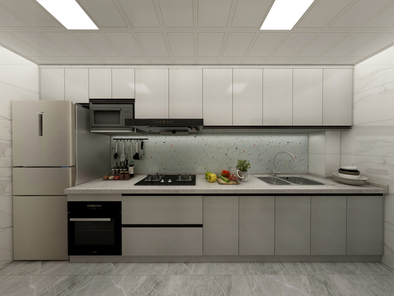 九游会J9生态板全屋定制-现代简约气概衣柜