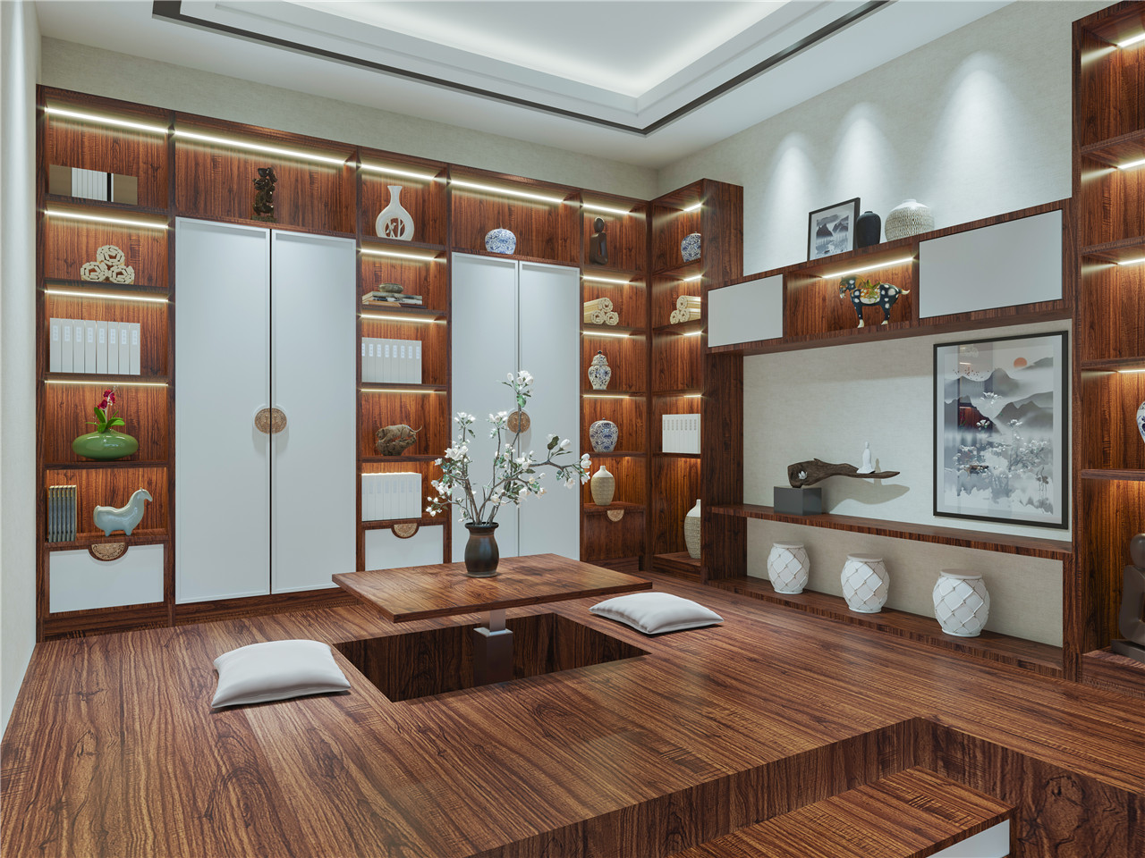 中式气概榻榻米